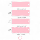 Set de Scrapers Altos Decorativos x 4